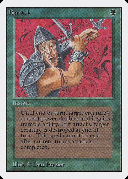Berserk MTG Karte kaufen - Unlimited Edition - Englisch - TcG Love