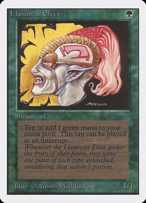Llanowar Elves MTG Karte kaufen - Unlimited Edition - Englisch - TcG Love