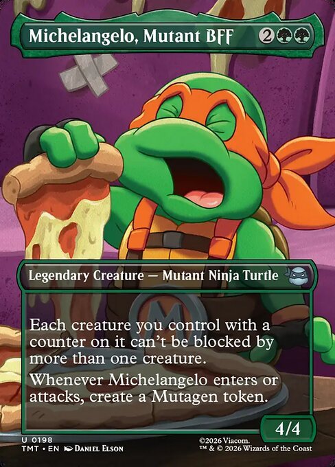 Michelangelo, Mutant BFF MTG Karte kaufen - Teenage Mutant Ninja Turtles - Englisch - TcG Love