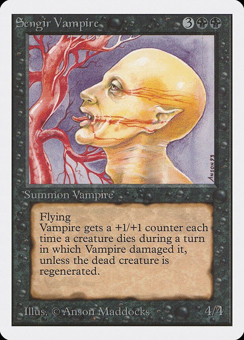Sengir Vampire MTG Karte kaufen - Unlimited Edition - Englisch - TcG Love