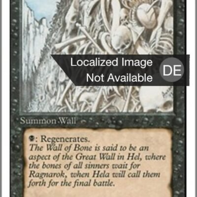 Knochenmauer kaufen - Revised Edition bei TcG Love