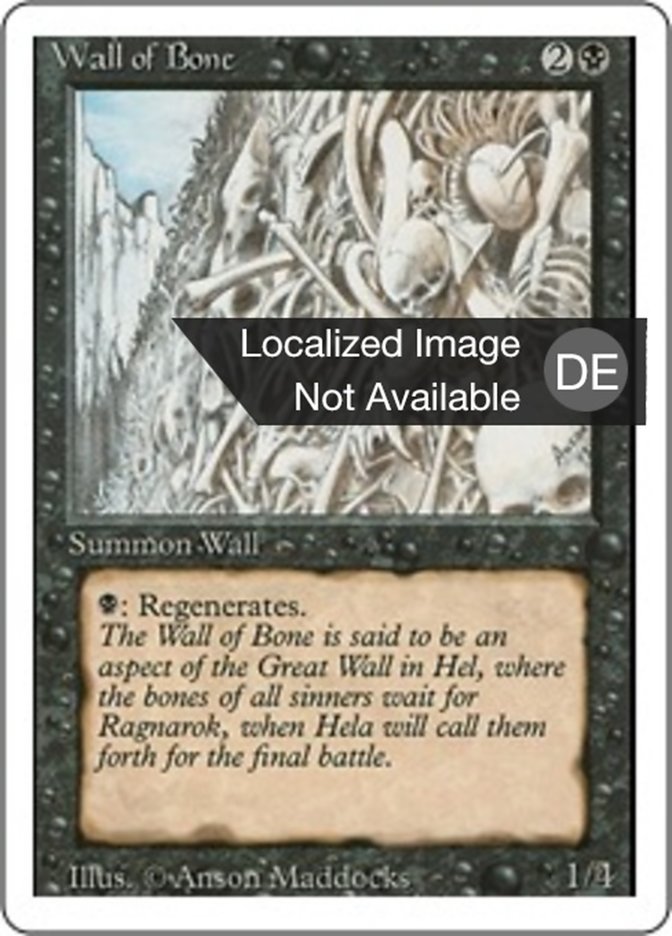 Knochenmauer kaufen - Revised Edition bei TcG Love