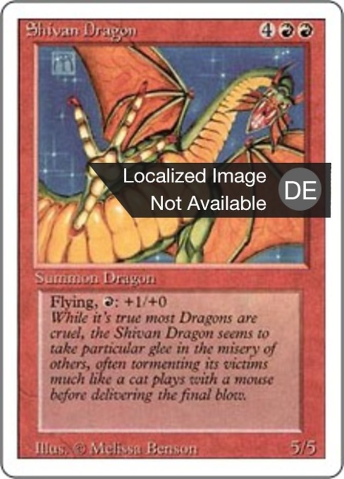 Shivan-Drache kaufen - Revised Edition bei TcG Love